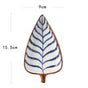 Leaf Platers set of 4
