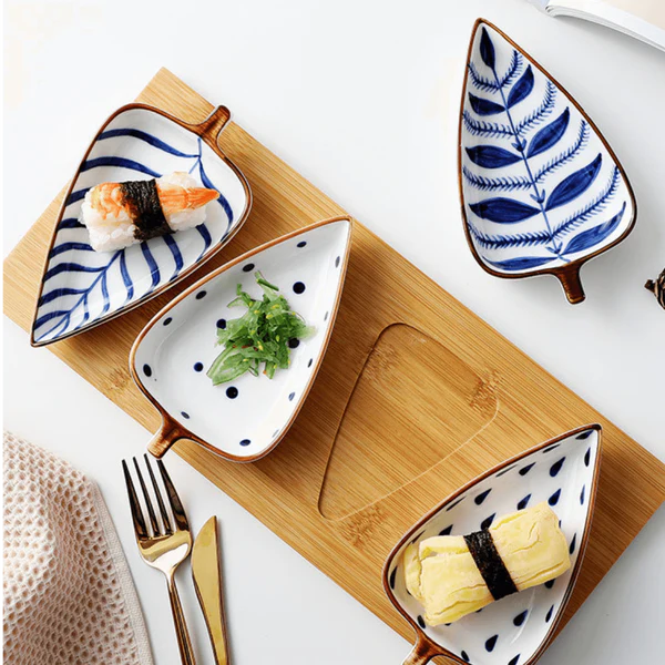 Leaf Platers set of 4