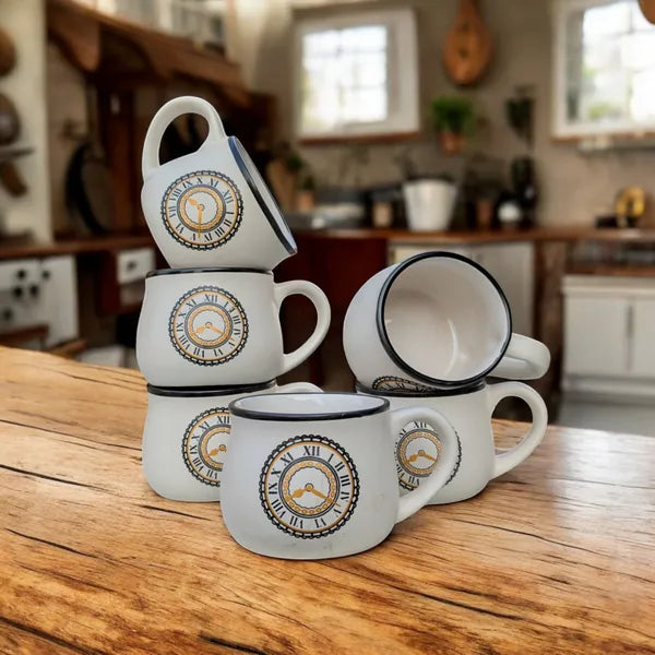 clock print mugs