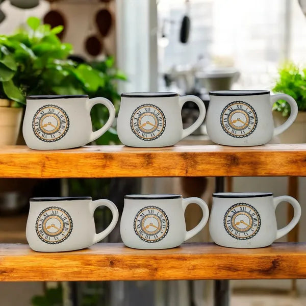 clock print mugs