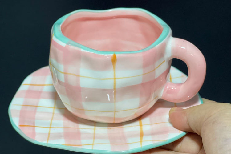 flower cup and saucer