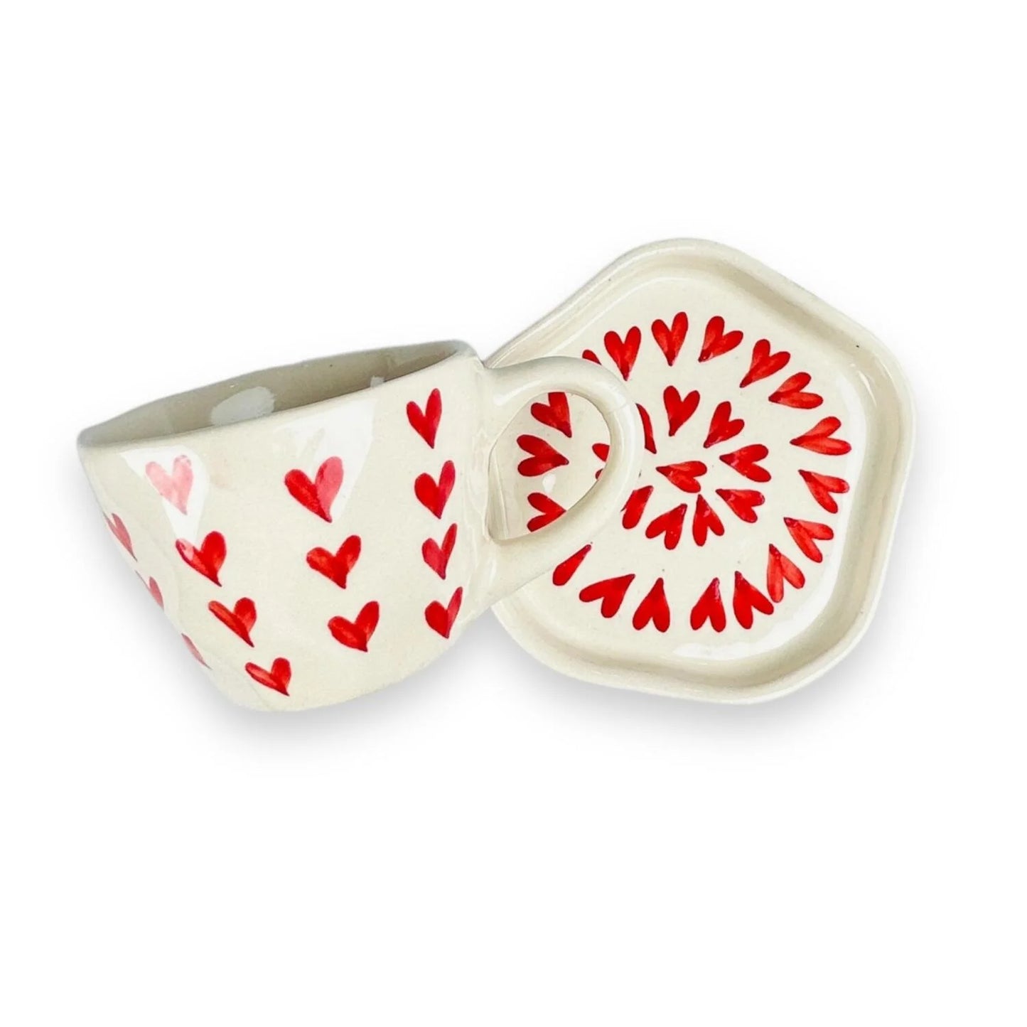 Diamond shape mug