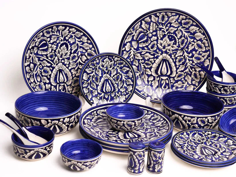 mughal art dinner set [36 pc]