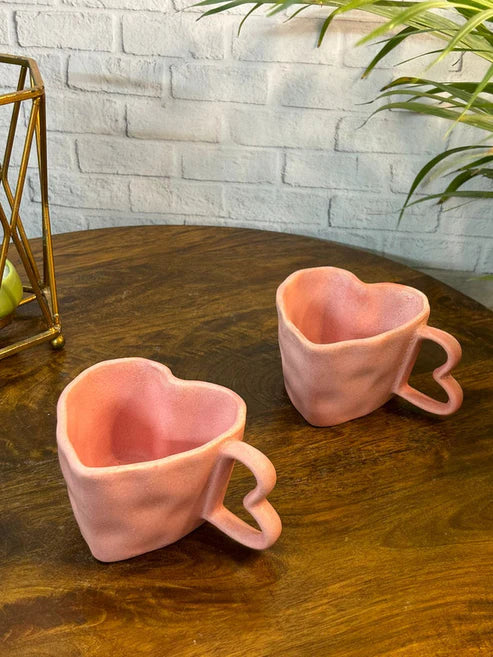 heart shape mug