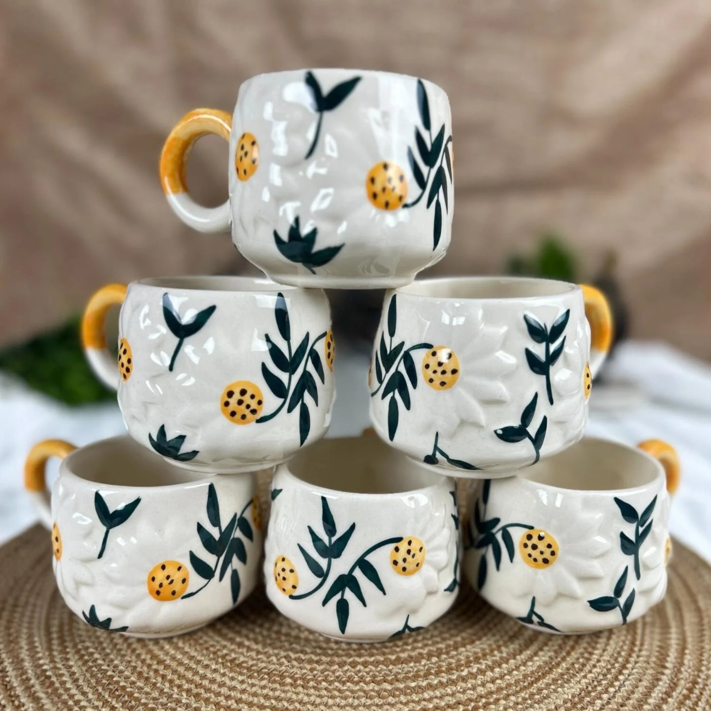 sun flower mug